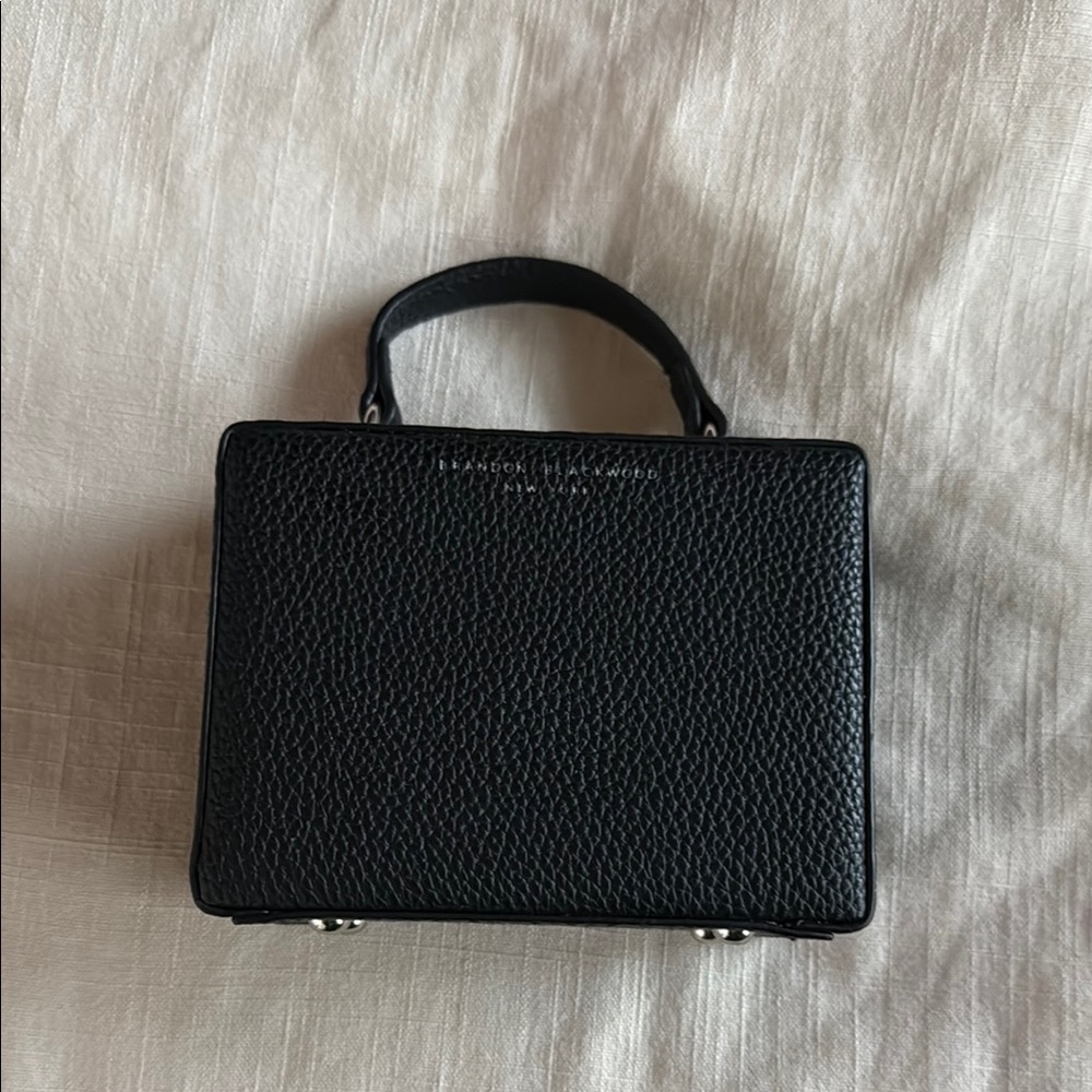 Black Leather Handbag